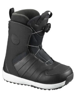 Boots De Snow Neuves Salomon Launch Boa JR Black 2021 Taille 22(34.5)