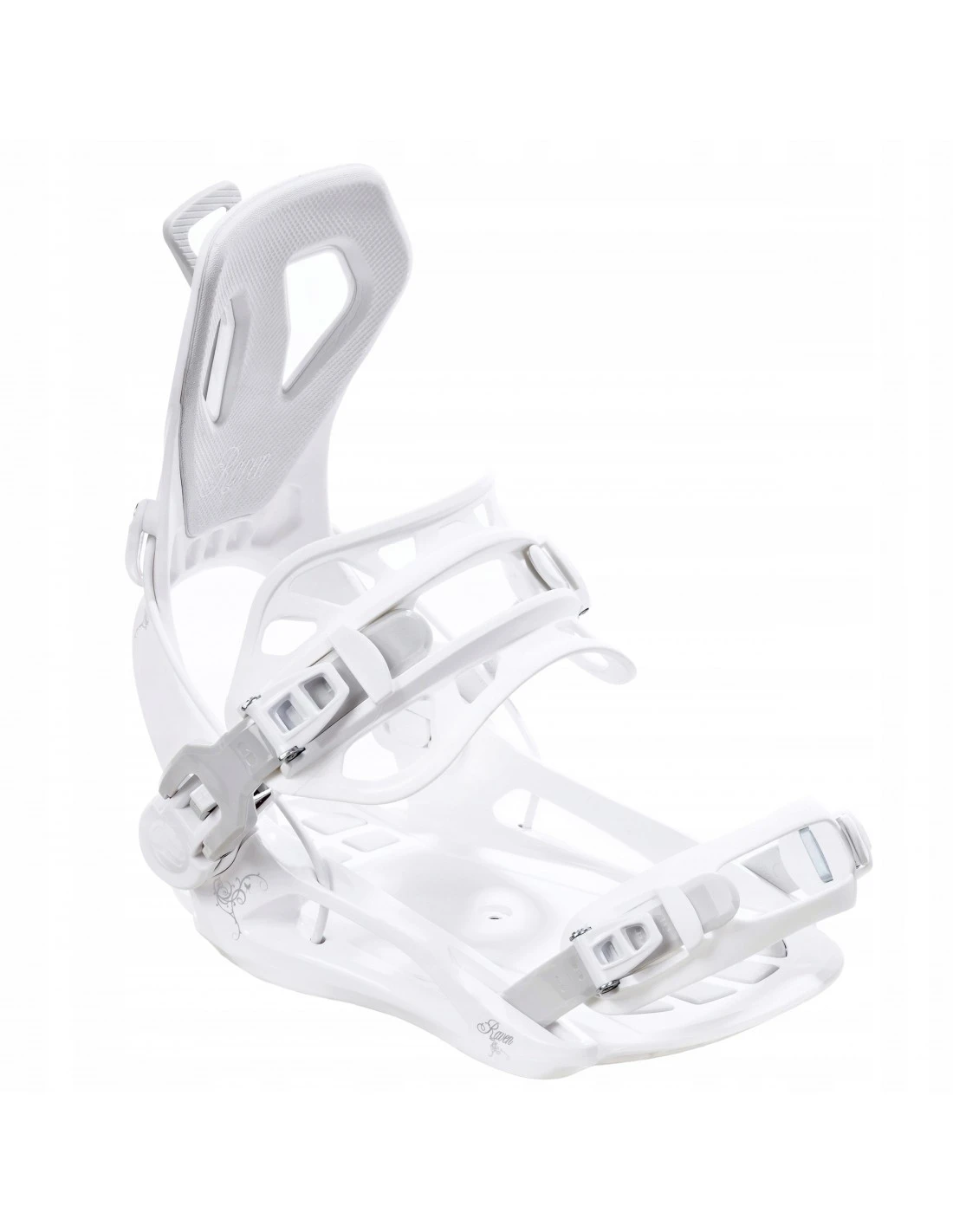 Fixations De Snowboard Systeme Flow Raven FT360 White Taille S(35 à 40), M(39 à 42) 1 Fixations De Snowboard Systeme Flow Raven FT360 White Taille S(35 à 40), M(39 à 42)
