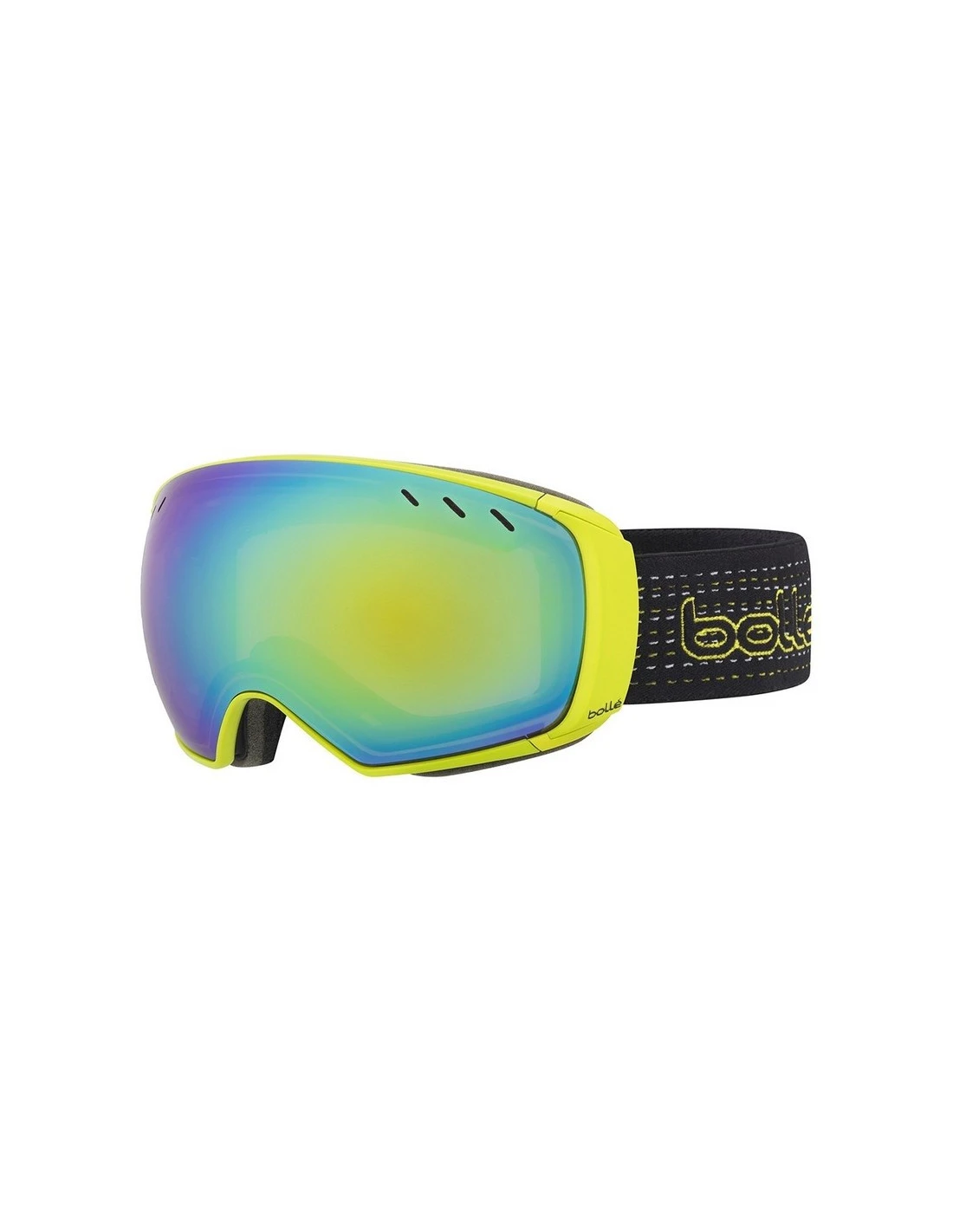 Masque De Ski Bolle Virtuose Black Lime Verres Interchangeables S1+S2 1 Masque De Ski Bolle Virtuose Black Lime Verres Interchangeables S1+S2