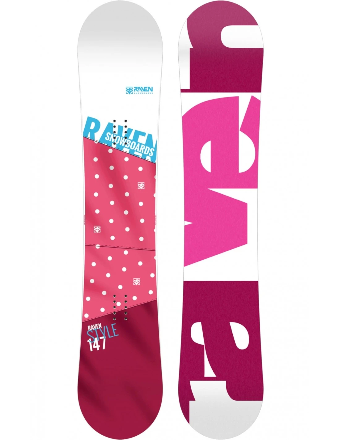 Snowboard Neuf Raven Style Pink 2023 Taille 144cm, 147cm 1 Snowboard Neuf Raven Style Pink 2023 Taille 144cm, 147cm