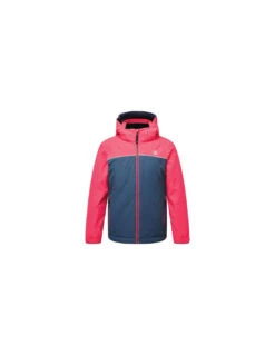 Veste De Ski Junior Neuve Dare 2B Impose Jacket Neon Pink Dark Denim